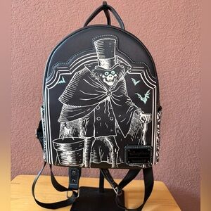 Disney Loungefly Backpack - Hat Box Ghost - Haunted Mansion